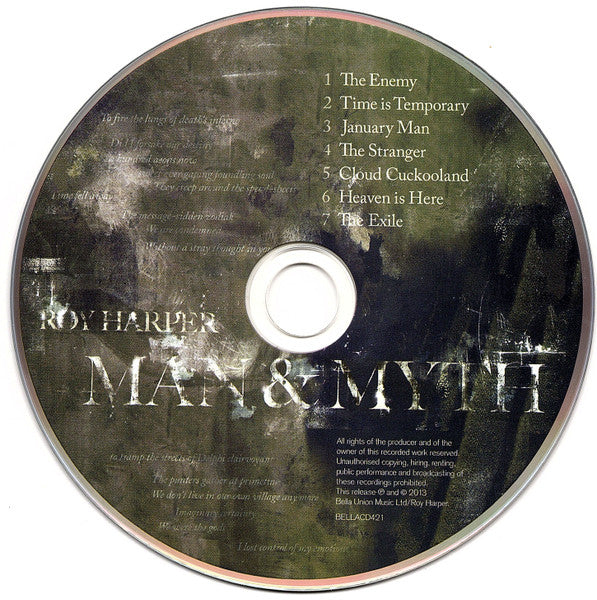 Roy Harper : Man & Myth (CD, Album)