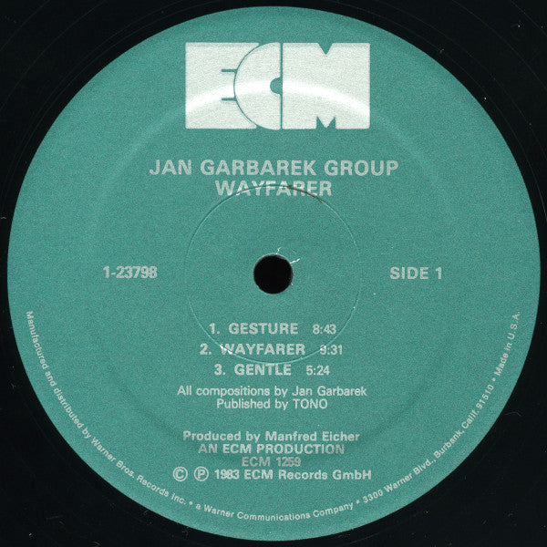 Jan Garbarek Group : Wayfarer (LP, Album)
