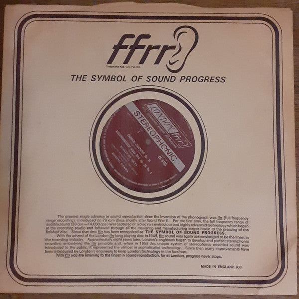 Ruggiero Ricci, Pierino Gamba, London Symphony Orchestra : Carmen Fantaisie / Zigeunerweisen / Havanaise / Introduction And Rondo Capriccioso (LP, Album, RE)