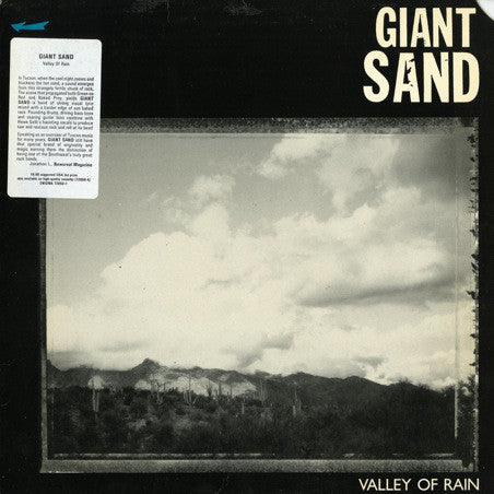 Giant Sand : Valley Of Rain (LP, Album)