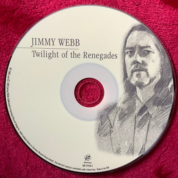 Jimmy Webb : Twilight Of The Renegades (CD, Album)