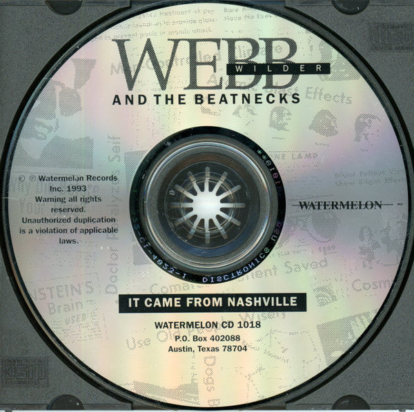 Webb Wilder And The Beatnecks : It Came From Nashville (CD, Album, RE)