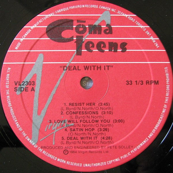 Comateens : Deal With It (LP, Album)