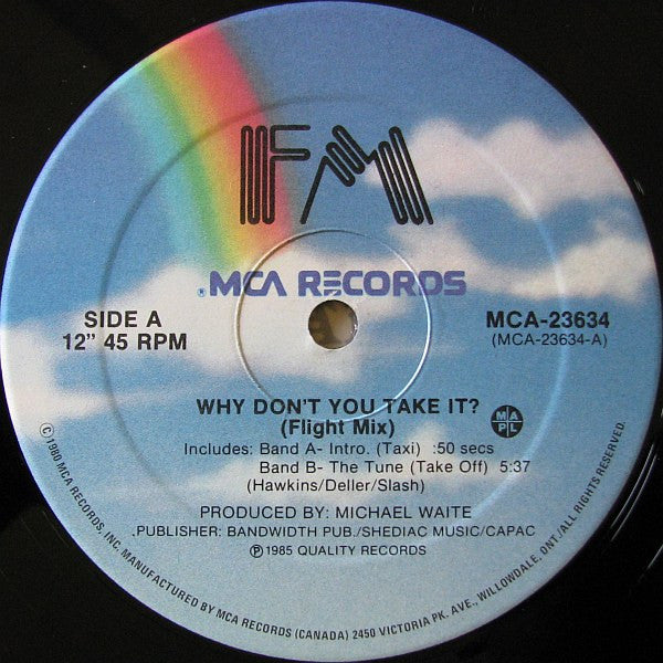 FM (3) : Why Don't You Take It / Just Like You (12", Single)