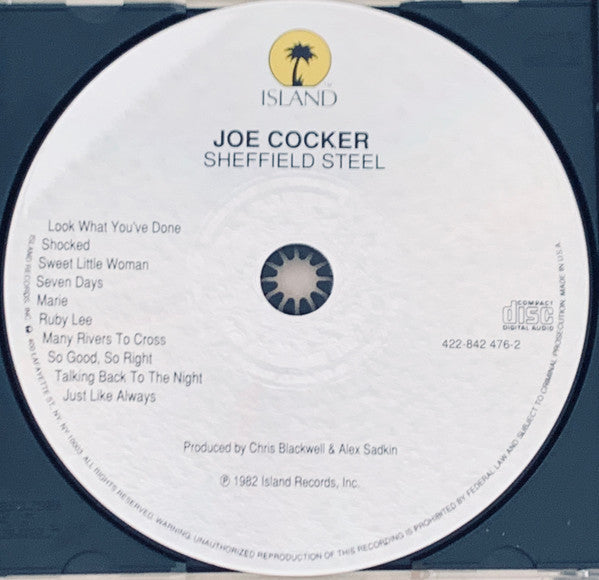 Joe Cocker : Sheffield Steel (CD, Album)