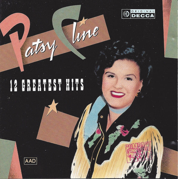 Patsy Cline : 12 Greatest Hits (CD, Comp, RM)