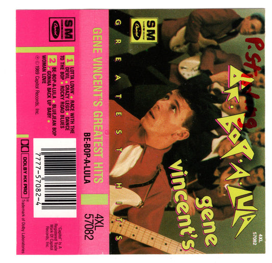 Gene Vincent : Be-Bop-A-Lula Gene Vincent's Greatest Hits (Cass, Comp)
