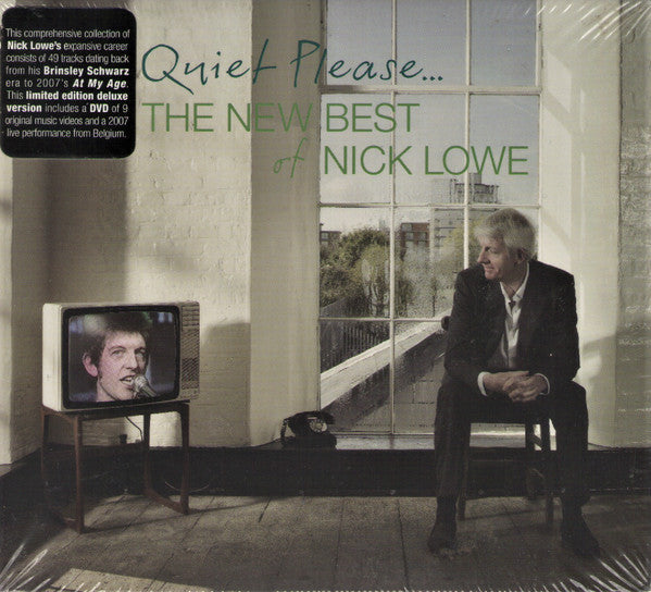 Nick Lowe : Quiet Please… The New Best Of Nick Lowe (2xCD, Comp + DVD, Comp + Ltd)