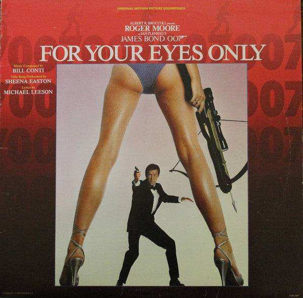 Bill Conti : For Your Eyes Only (Original Motion Picture Soundtrack) (LP, Album)
