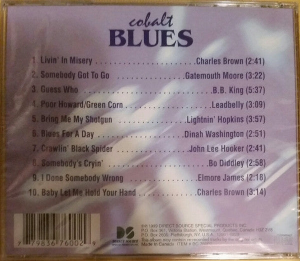 Various : Cobalt Blues (CD, Comp)