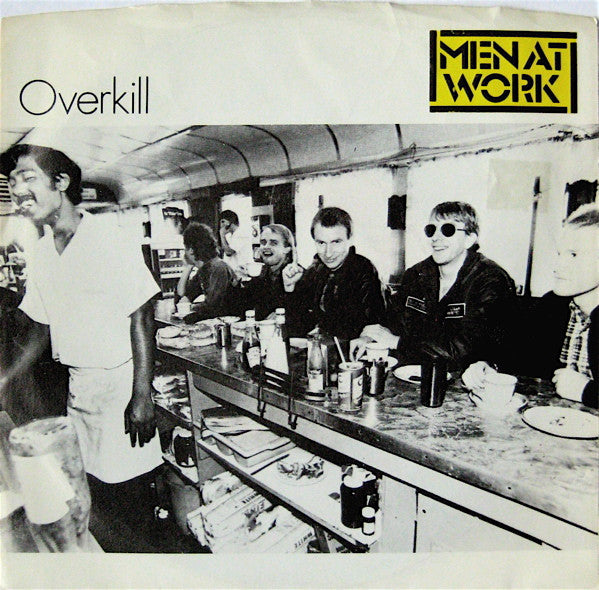 Men At Work : Overkill (7", Single)