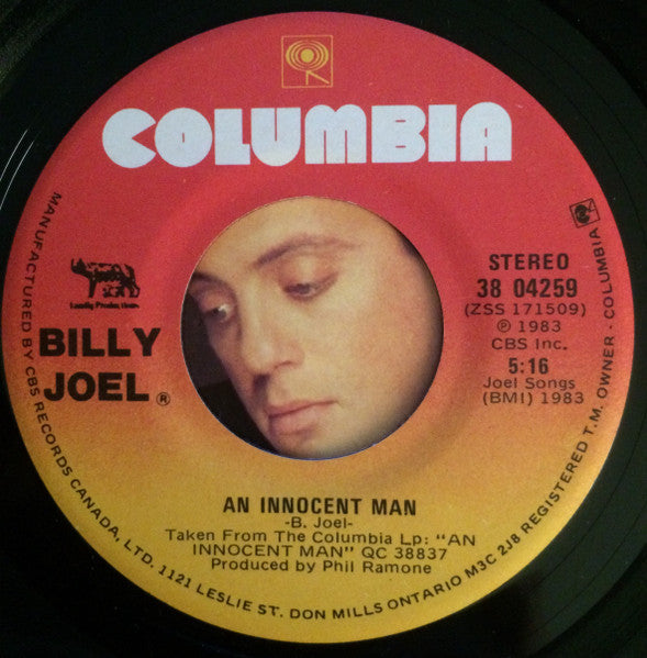 Billy Joel : An Innocent Man (7")