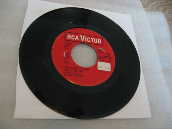 Waylon Jennings : (That's What You Get) For Loving Me / Time Will Tell The Story (7", Single)