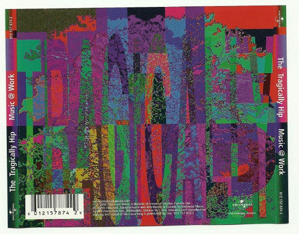 The Tragically Hip : Music @ Work (CD, Album)