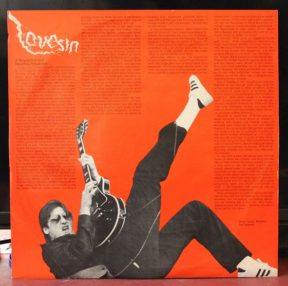 Johnny Lovesin : Set The Night On Fire (LP, Album)