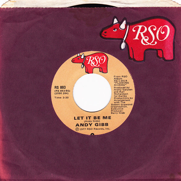 Andy Gibb : Shadow Dancing (7", Single)