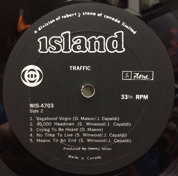 Traffic : Traffic (LP, Album)
