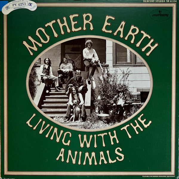 Mother Earth (4) : Living With The Animals (LP, Album, Gat)