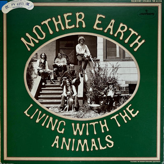 Mother Earth (4) : Living With The Animals (LP, Album, Gat)