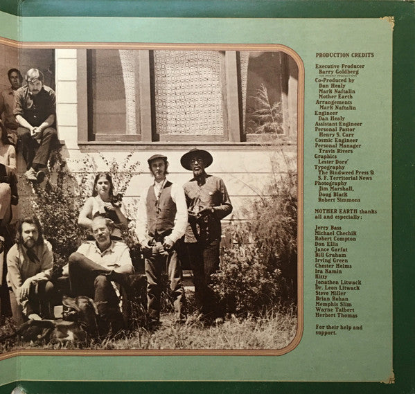 Mother Earth (4) : Living With The Animals (LP, Album, Gat)