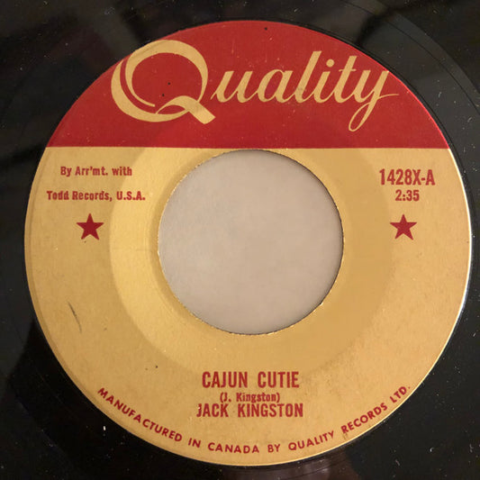 Jack Kingston : Cajun Cutie (7")