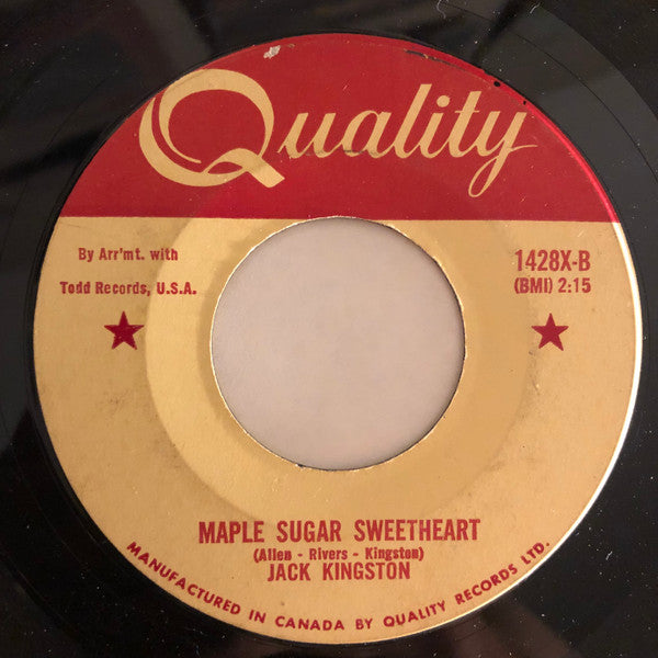 Jack Kingston : Cajun Cutie (7")