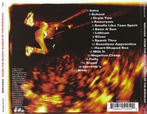 Nirvana : From The Muddy Banks Of The Wishkah (CD, Album)