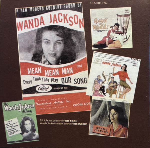 Wanda Jackson : Queen Of Rockabilly (The Very Best Of The Rock ‘N’ Roll Years) (CD, Comp, Mono, PMD)
