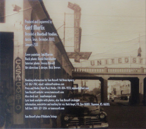Tom Russell : Borderland (CD, Album, Dig)