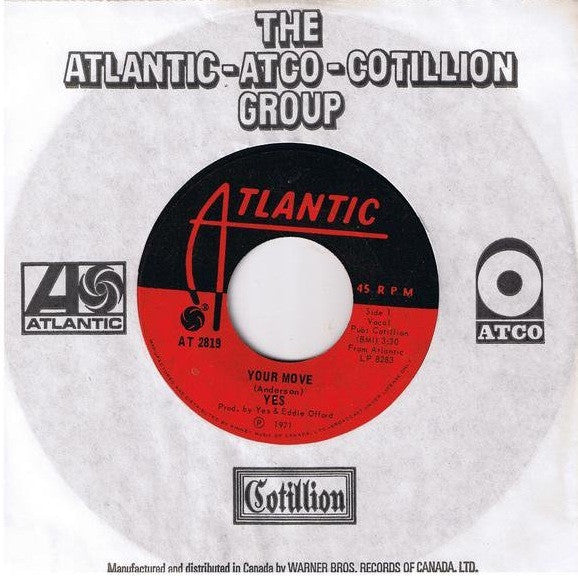 Yes : Your Move (7")