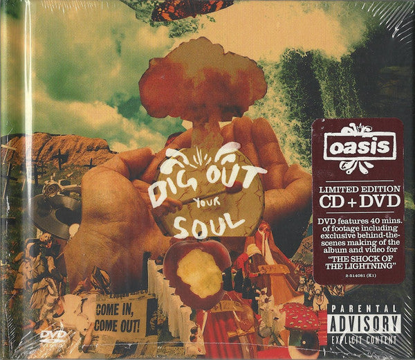 Oasis (2) : Dig Out Your Soul (CD, Album, Ltd + DVD, NTSC)