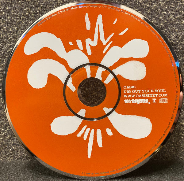 Oasis (2) : Dig Out Your Soul (CD, Album, Ltd + DVD, NTSC)