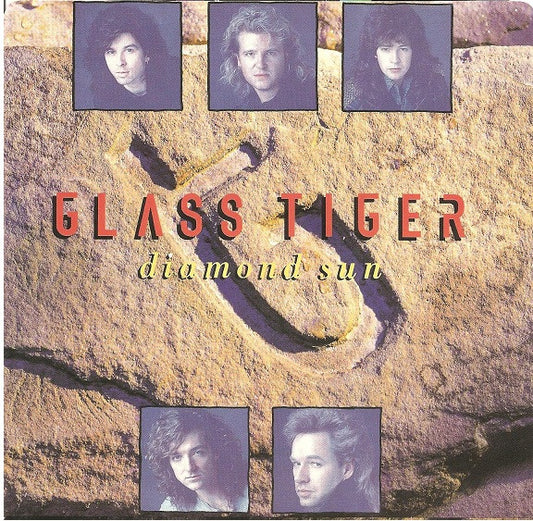 Glass Tiger : Diamond Sun (7", Single)