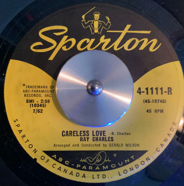 Ray Charles : You Don't Know Me (7", Single, Yel)