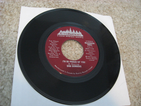 Don Downing : Lonely Days, Lonely Nights (7", Single)