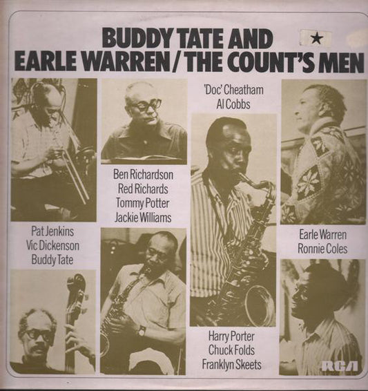 Buddy Tate and Earle Warren : The Count's Men (LP)