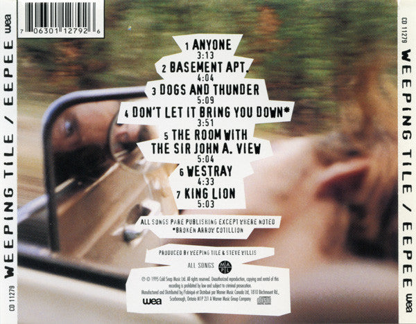 Weeping Tile : Eepee (CD, EP)