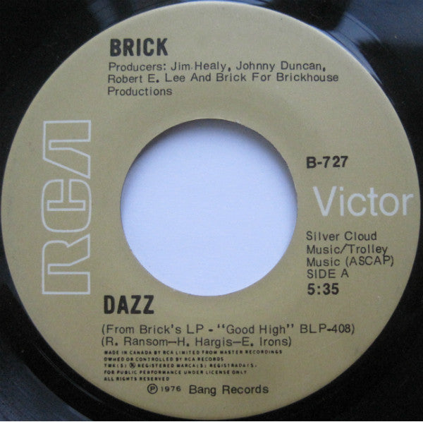 Brick : Dazz (7")
