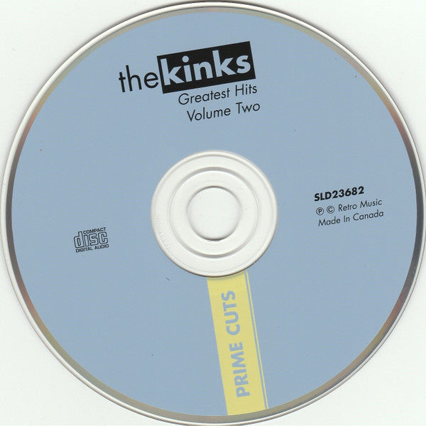 The Kinks : The Kinks Greatest Hits Volume Two (CD, Comp)