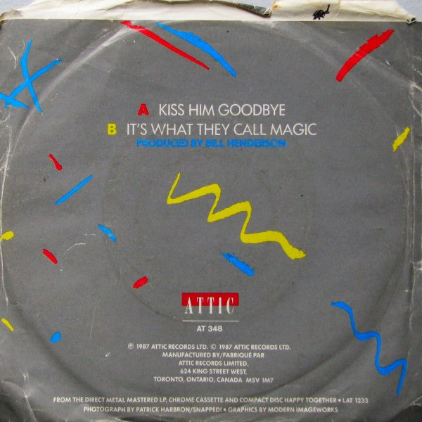 The Nylons : Kiss Him Goodbye (7")