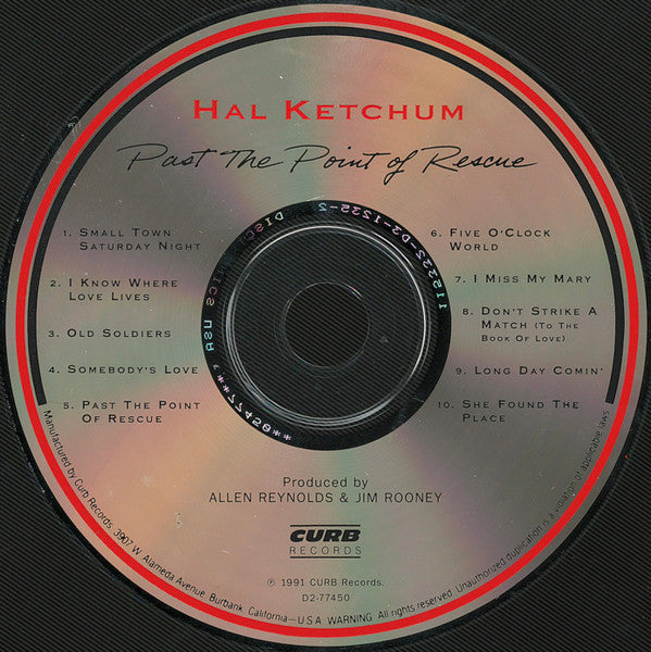 Hal Ketchum : Past The Point Of Rescue (CD, Album, Dis)