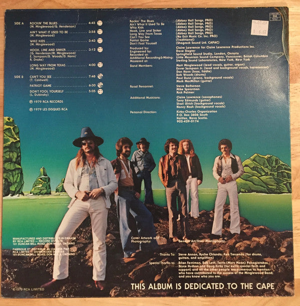 Minglewood Band : Minglewood Band (LP, Album)