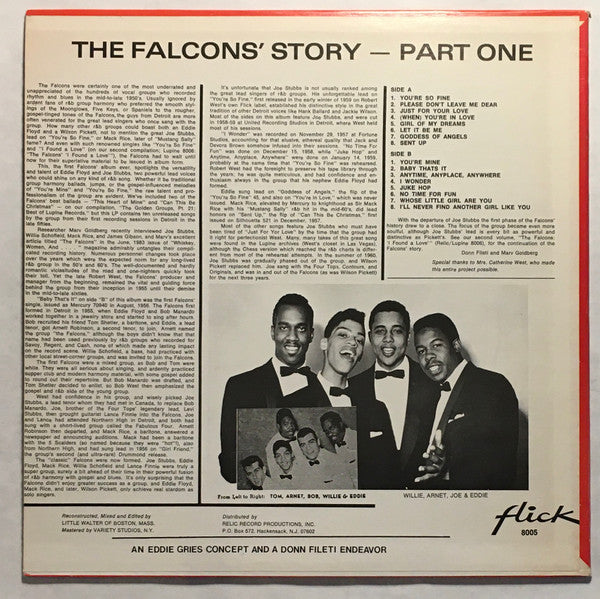 The Falcons : You're So Fine: The Falcons' Story - Part One (LP, Comp)