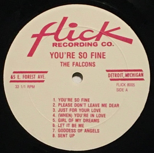 The Falcons : You're So Fine: The Falcons' Story - Part One (LP, Comp)