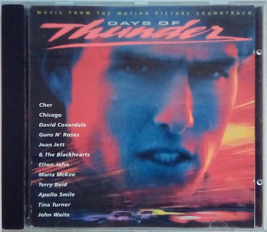 Various : Days Of Thunder (Music From The Motion Picture Soundtrack) (CD, Album, Comp, Club)