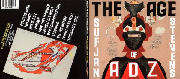Sufjan Stevens : The Age Of Adz (CD, Album)