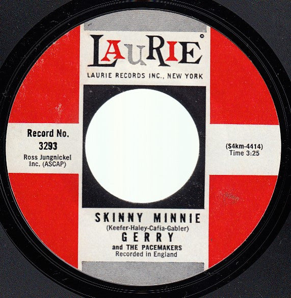 Gerry And The Pacemakers* : It's Gonna Be Alright (7", Styrene)