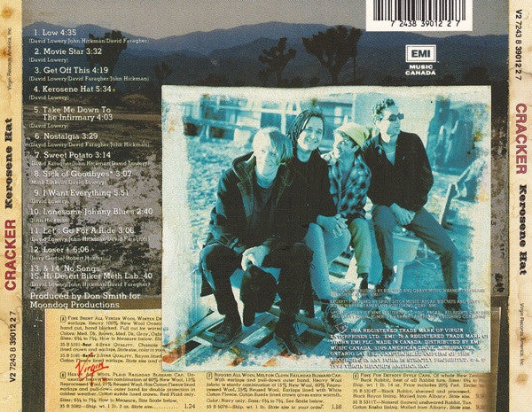 Cracker : Kerosene Hat (CD, Album)