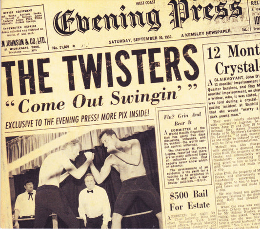 The Twisters (5) : Come Out Swingin' (CD, Album, Dig)