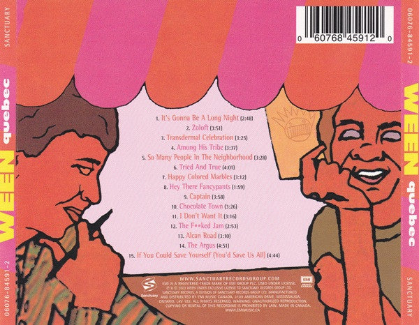 Ween : Quebec (CD, Album)